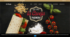 Desktop Screenshot of la-caveja.it